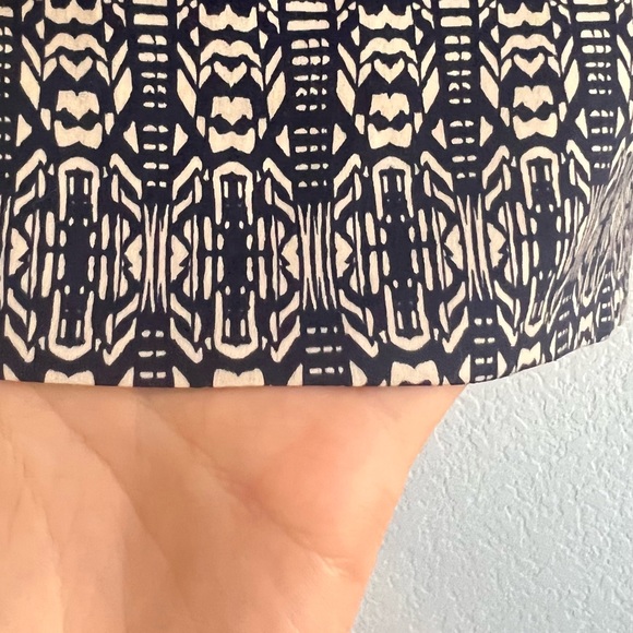 J crew navy blue and white top size XS - Picture 7 of 7